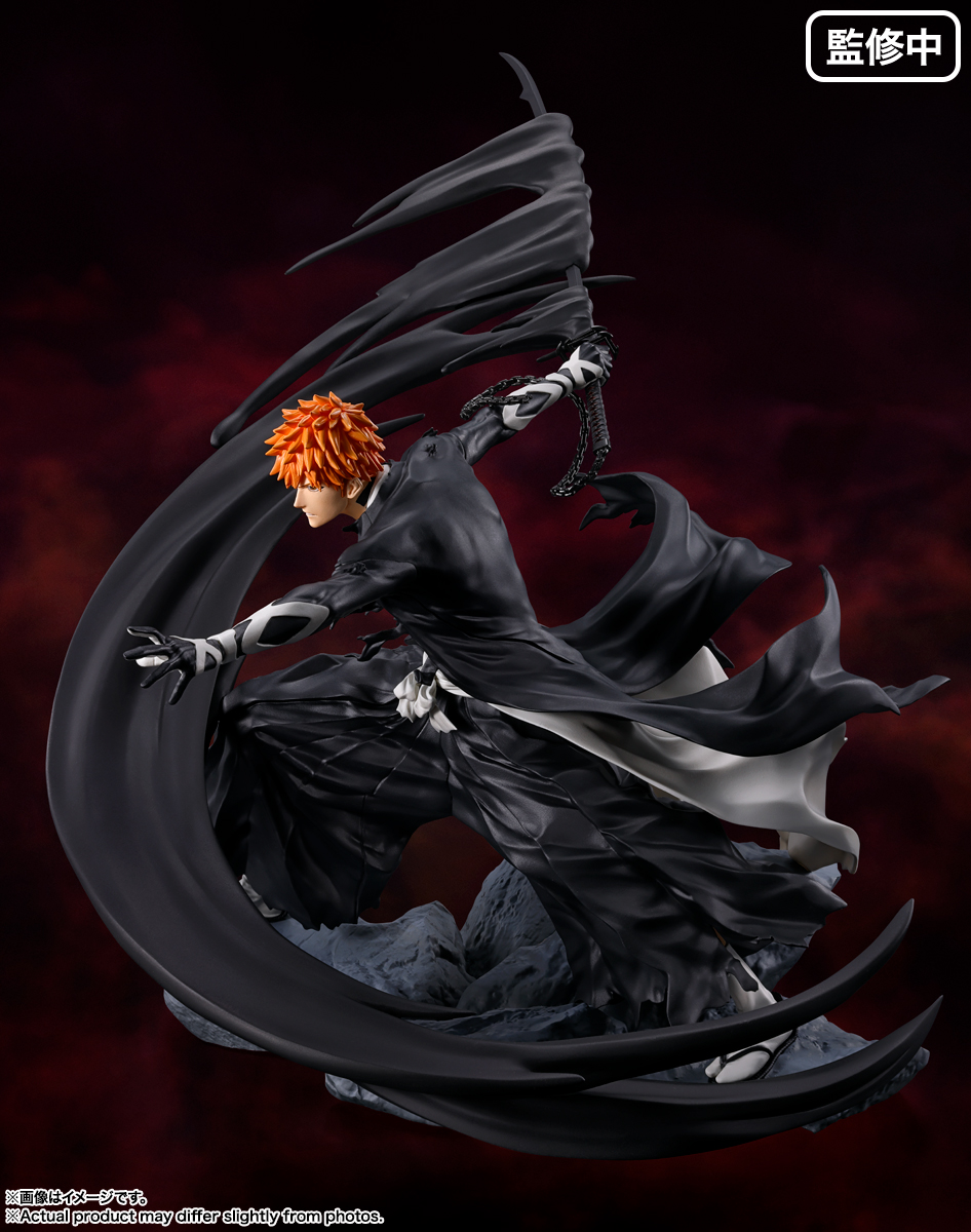 ESTATUA BLEACH THOUSAND YEAR BLOOD WAR ICHIGO KUROSAKI THOUSAND YEAR BLOOD WAR FIGUARTSZERO TAMASHII NATIONS