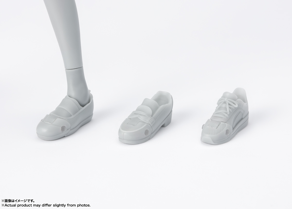 FIGURA ACCION S.H.FIGUARTS BODY CHAN SCHOOL LIFE EDITION DX SET GRAY COLOR VER. TAMASHII NATIONS