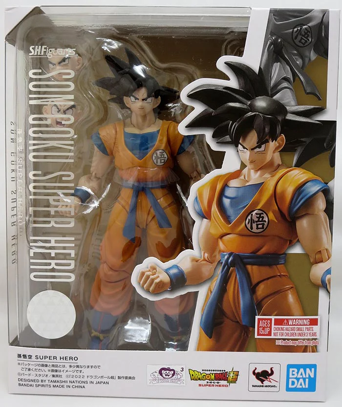 Son Goku Super Hero S.H.Figuarts Tamashii Nations