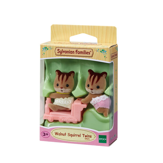 Epoch Sylvanian Gemelos ardilla de la nuez