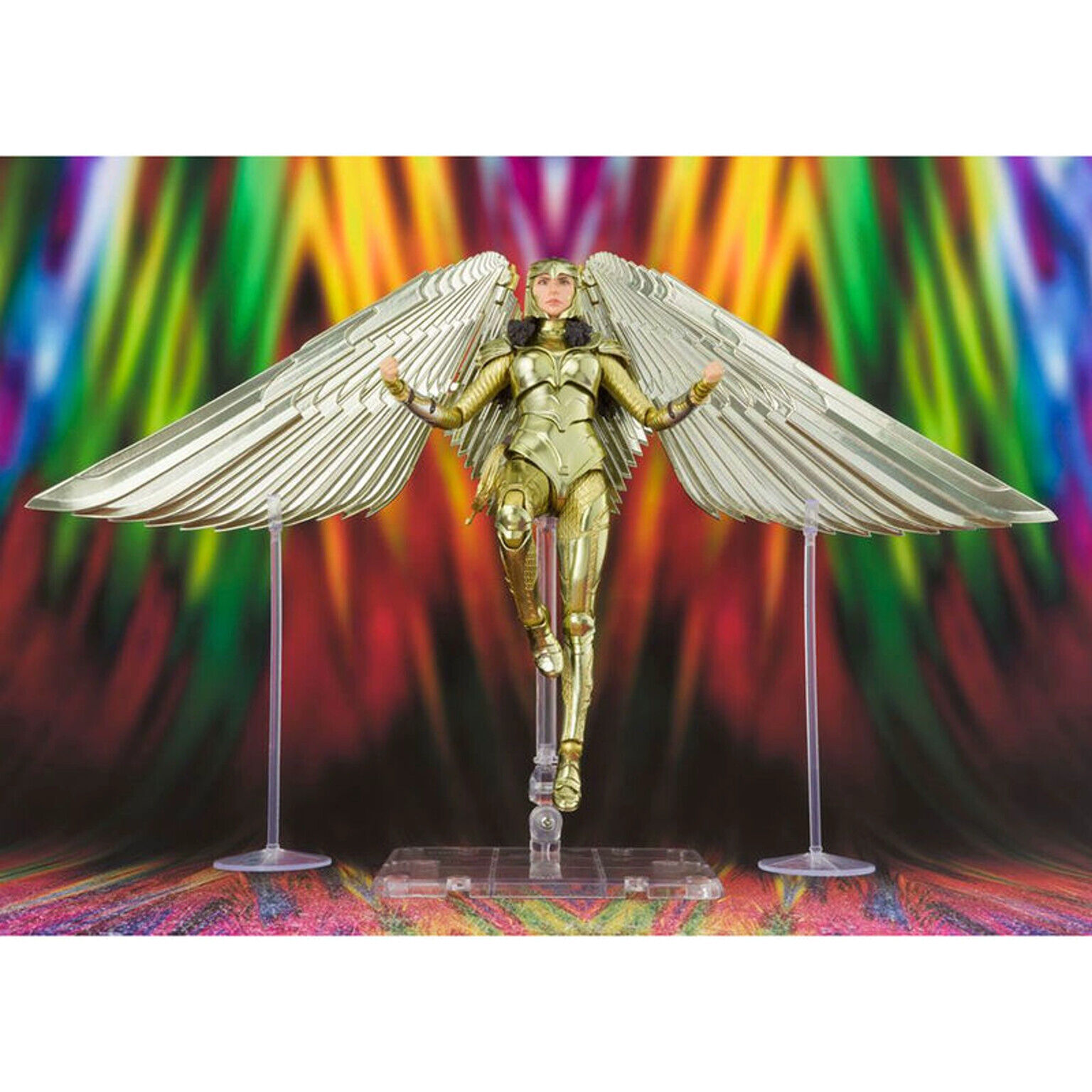 FIGURA ACCION S.H.FIGUARTS WONDER WOMAN GOLDEN ARMOR WW84  TAMASHII NATIONS
