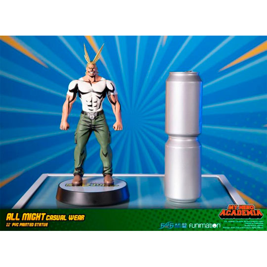 ESTATUA MY HERO ACADEMIA ALL MIGHT CASUAL WEAR FIRST 4 FIGURES