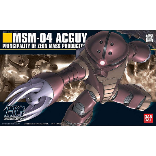 MODEL KIT 1/144 HGUC ACGUY BANDAI HOBBY