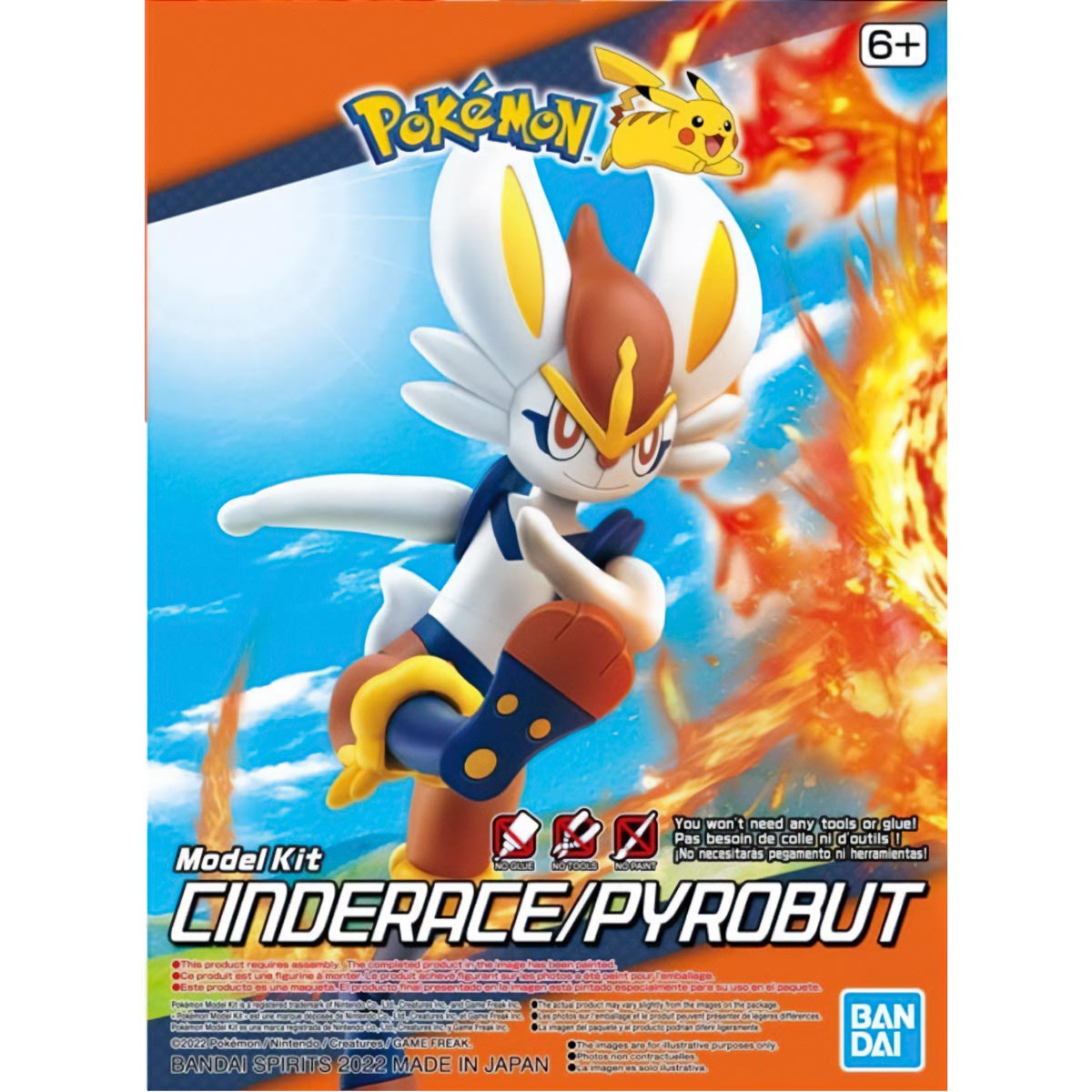 Model Kit Pokemon Cinderace Bandai Hobby