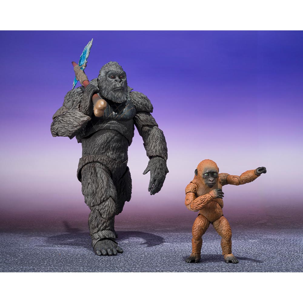 S.H.MONSTER ARTS SUKO &amp; MOTHRA (2024) FROM GODZILLA x KONG: THE NEW EMPIRE