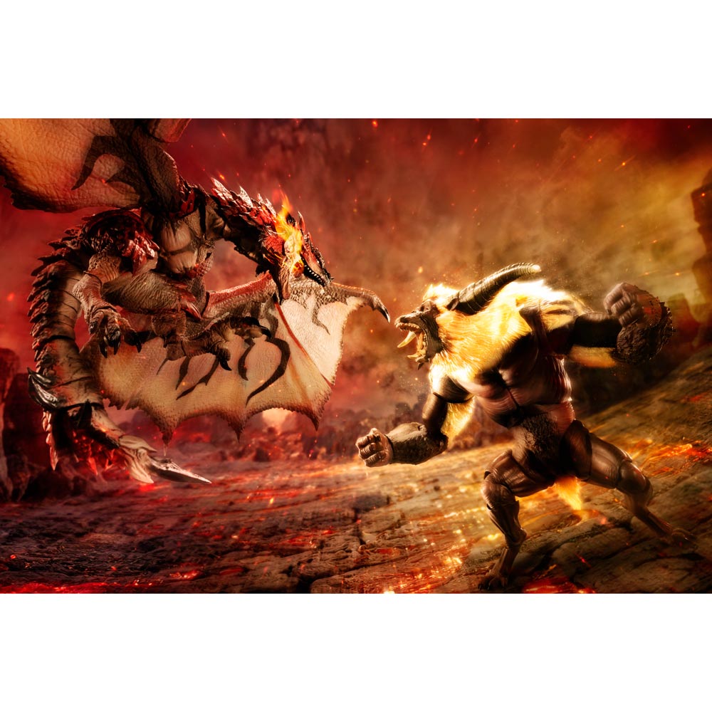 S.H.MONSTERARTS FURIOUS RAJANG MONSTER HUNTER