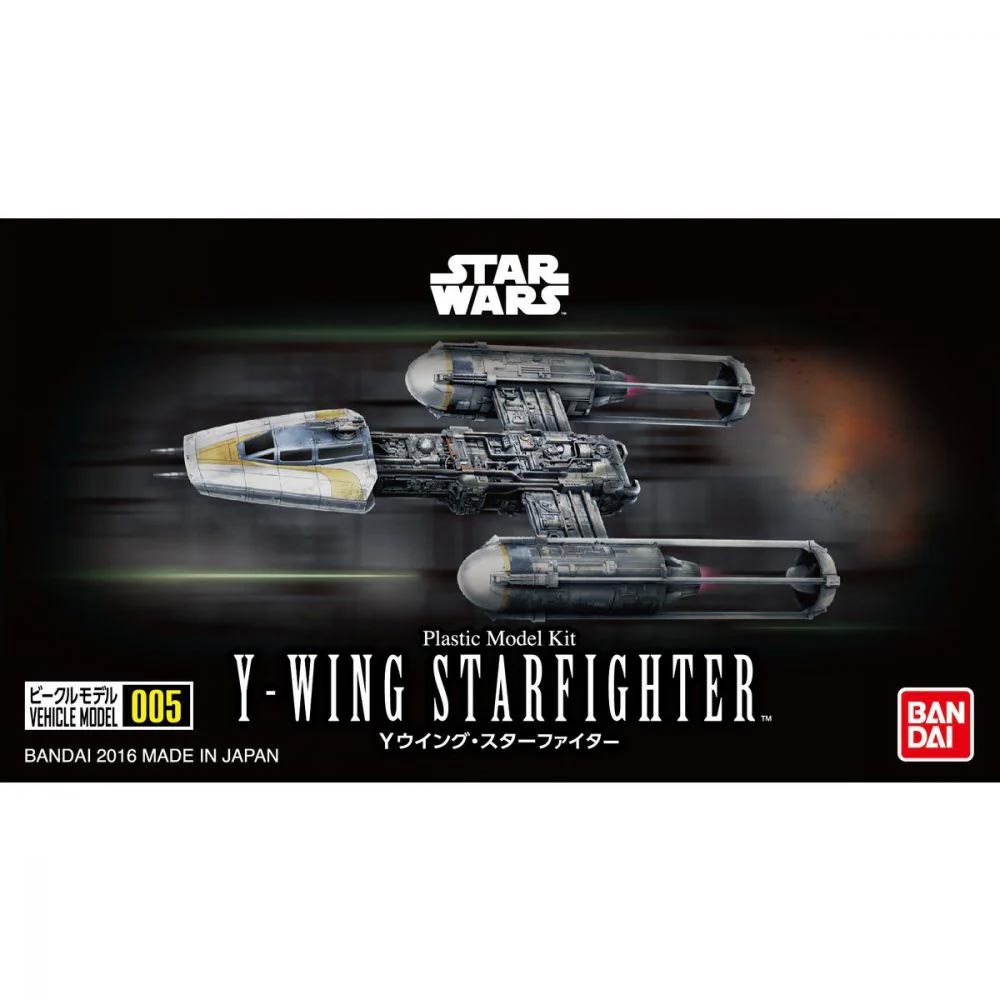 VEHICLE MODEL 005 Y-WING STARFIGHTER BANDAI HOBBY