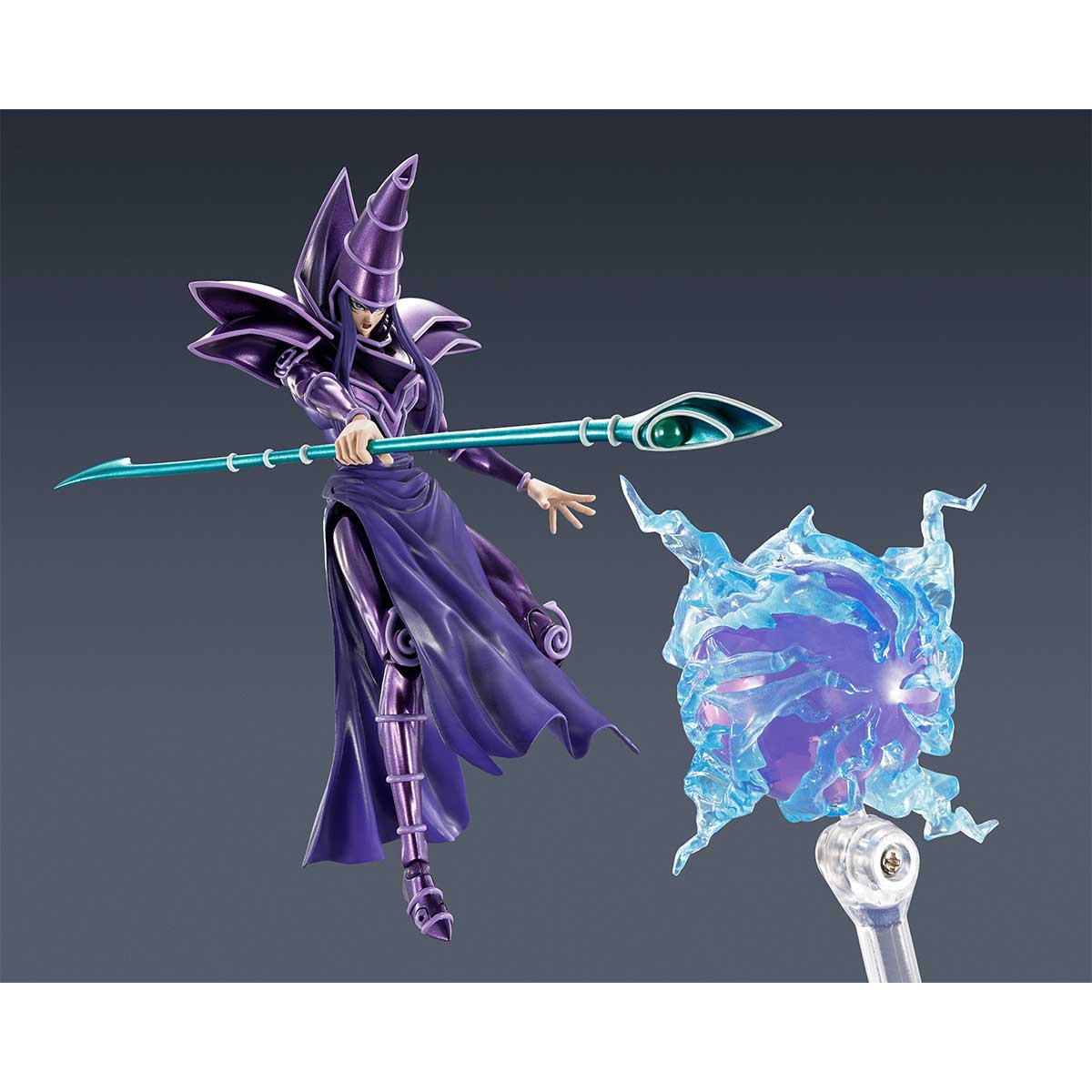 S.H.MONSTERARTS DARK MAGICIAN YU-GI-OH! TAMASHII NATIONS