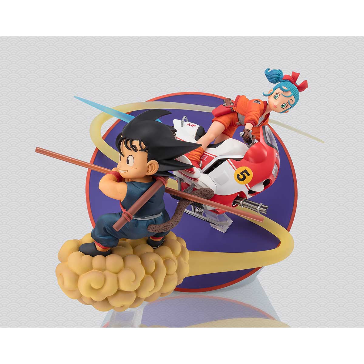 FIGUARTS ZERO - SON GOKU &amp; BULMA - DRAGON BALL