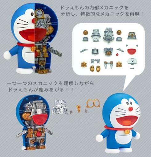 FIGURE-RISE MECHANICS DORAEMON BANDAI HOBBY