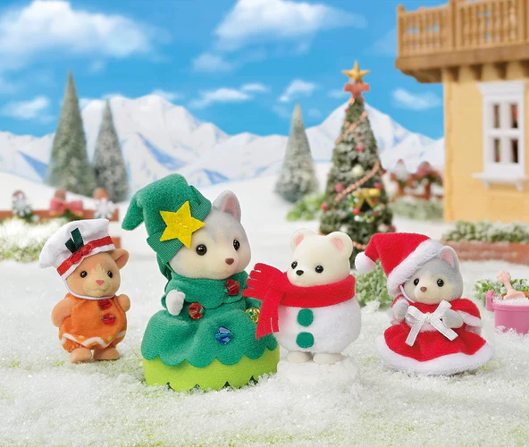  LE COFFRET DE NOEL SYLVANIAN FAMILIES