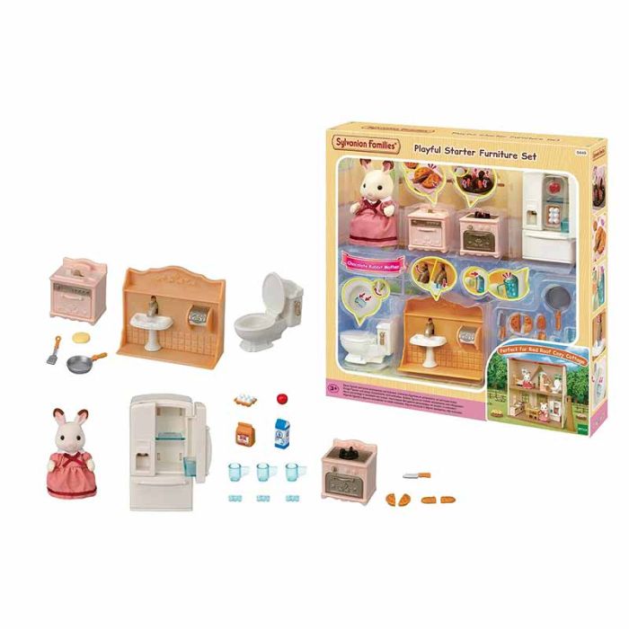  SET ACCESORIOS PARA LA CASA SYLVANIAN FAMILIES
