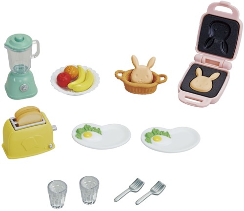  SET DE DESAYUNO SYLVANIAN FAMILIES