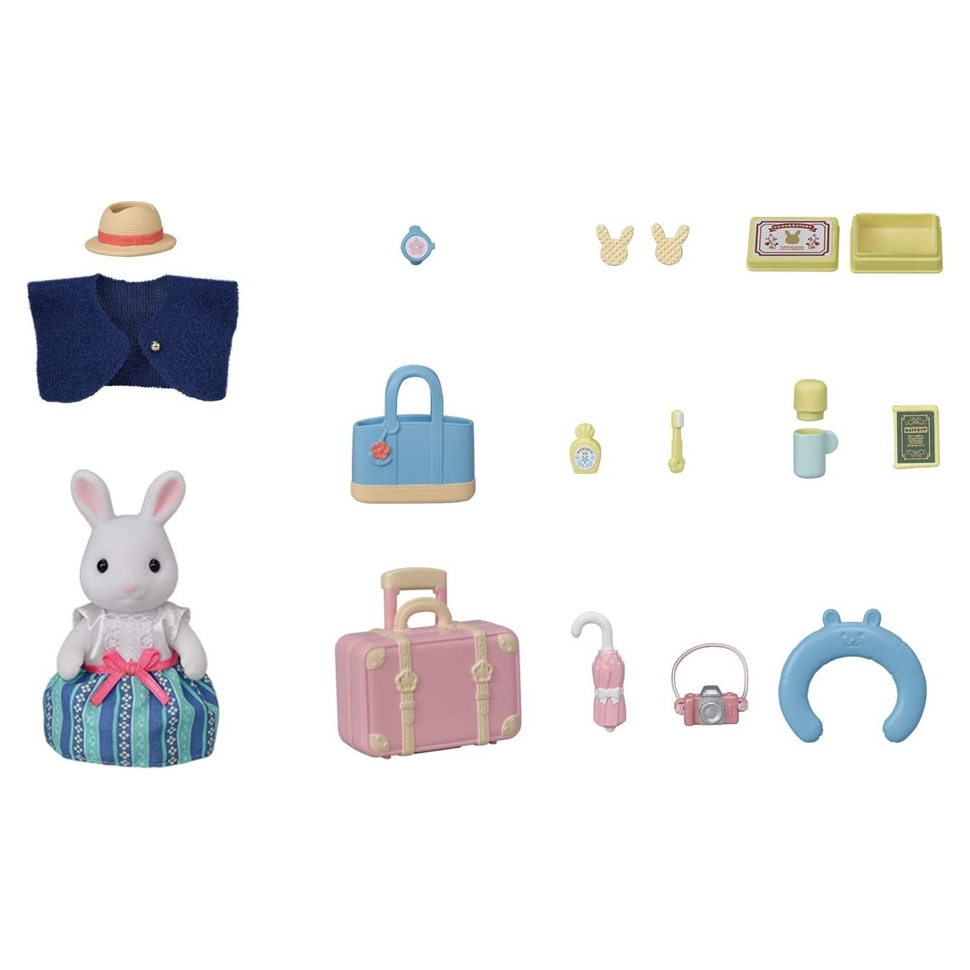  SET VIAJE EMILIA CONEJO SYLVANIAN FAMILIES