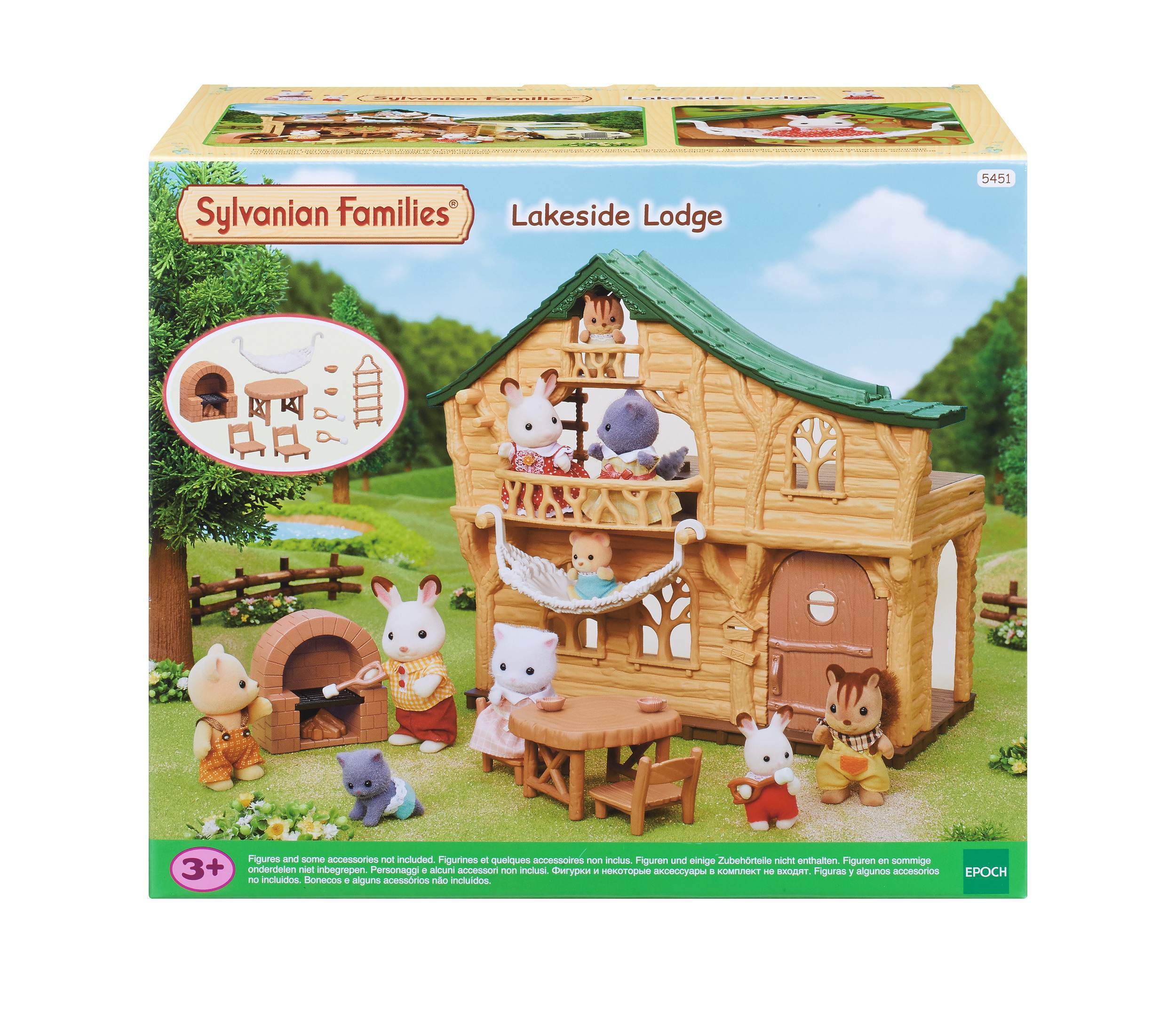 CABAÑA DEL LAGO SYLVANIAN FAMILIES 