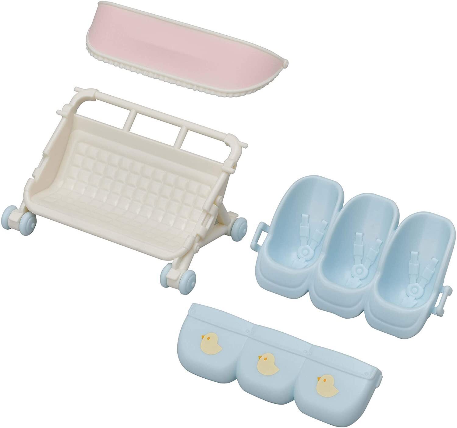 CARRITO TRILLIZOS SYLVANIAN FAMILIES