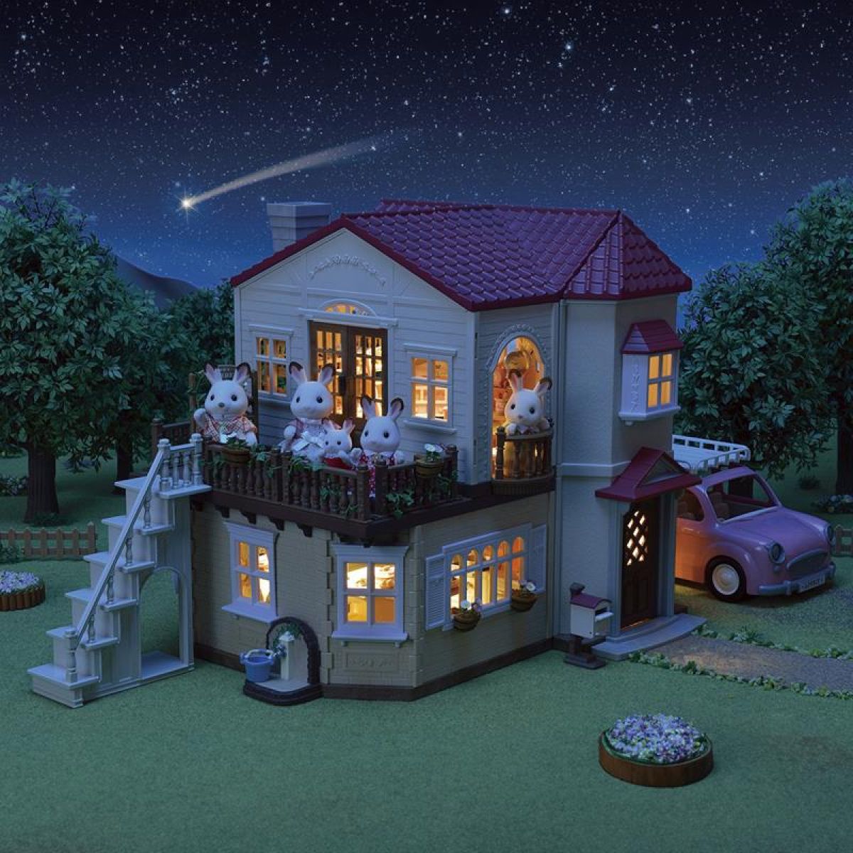 CASA CON LUCES ATICO SYLVANIAN FAMILIES