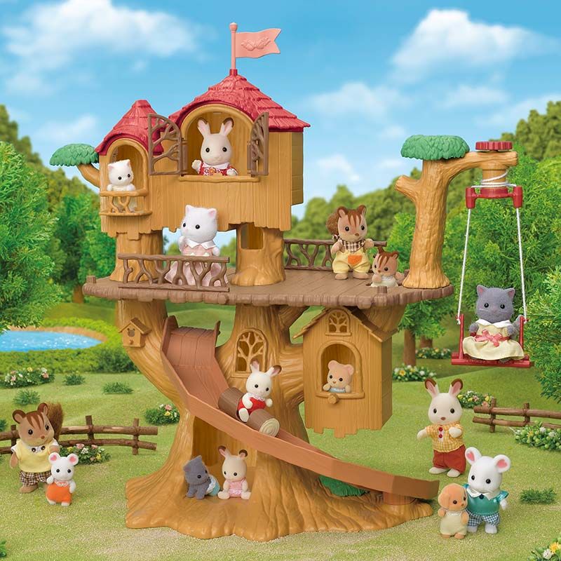 CASA DE AVENTURAS EN EL ÁRBOL SYLVANIAN FAMILIES
