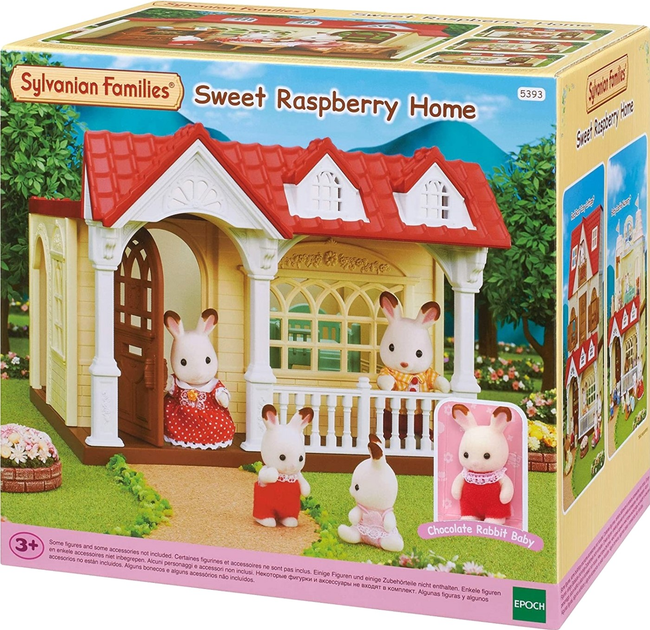 CASA DE FRAMBUESAS SYLVANIAN FAMILIES