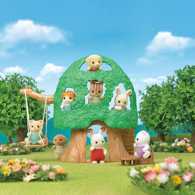 CASA DEL ARBOL BEBES SYLVANIAN FAMILIES