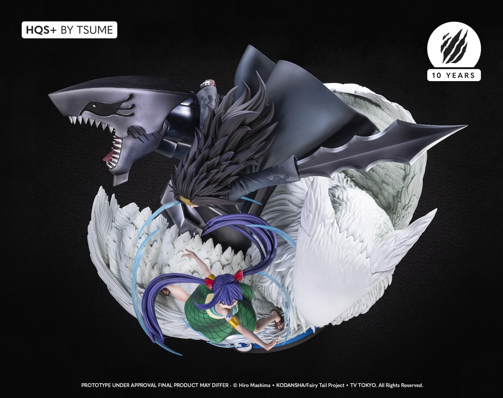FAIRY TAIL GAJEEL &amp; WENDY HQS+ TSUME