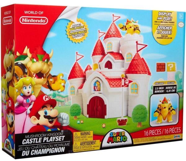 NTND MUSHROOM KINGDOM CASTLE PLAYSET