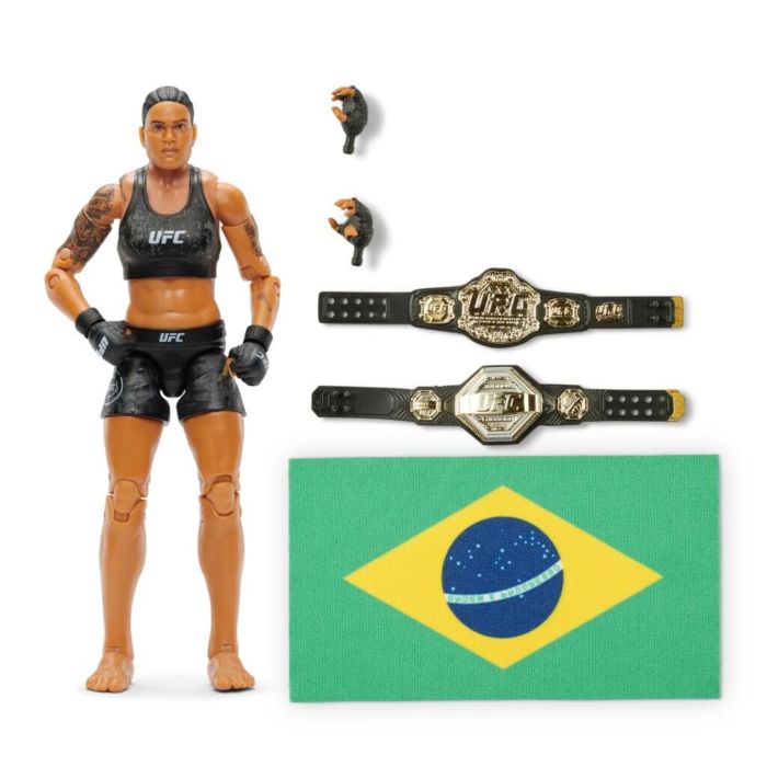 FIGURA ACCION UFC AMANDA NUNES JAZWARES