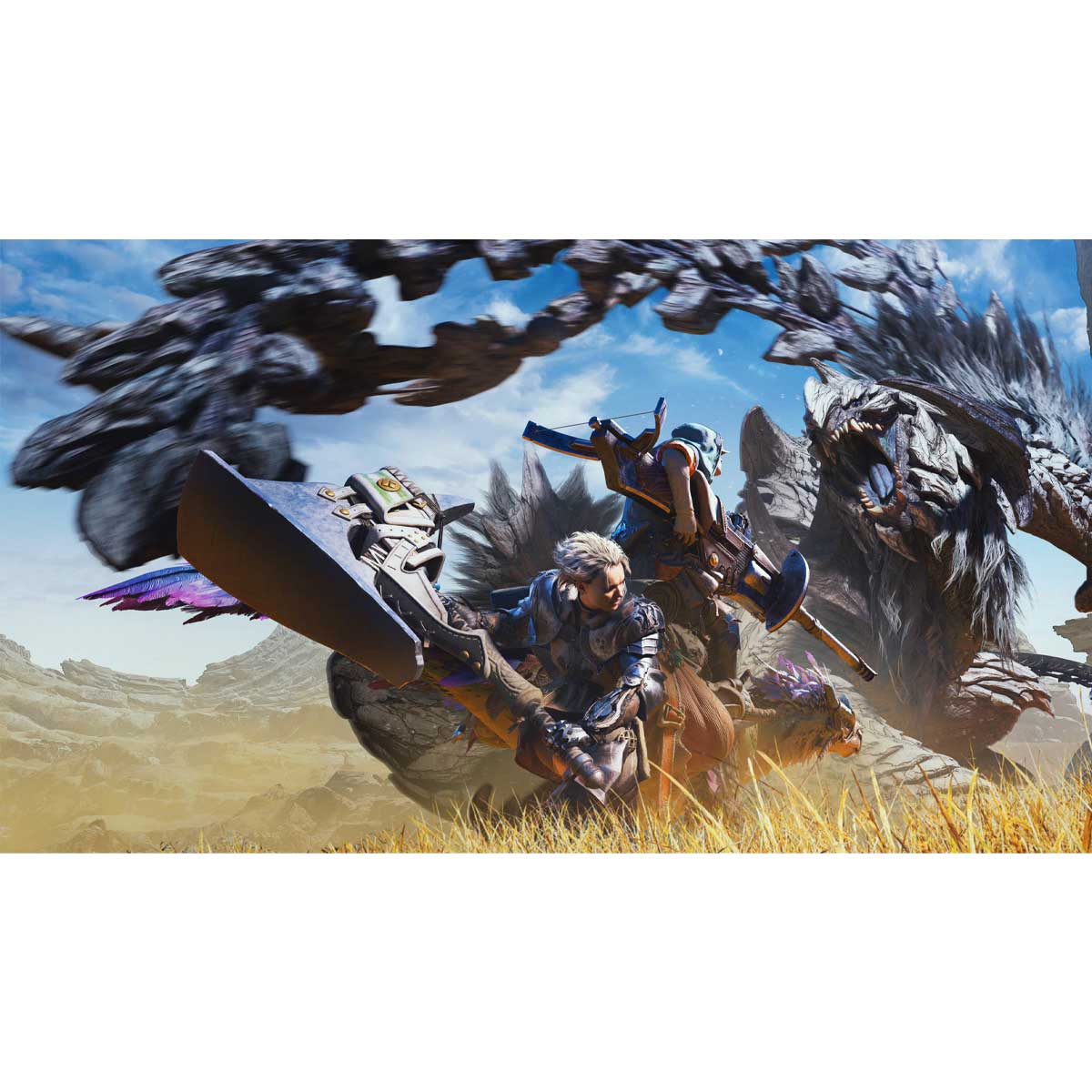 MONSTER HUNTER WILDS STANDARD EDITION - LATAM PS5 + POLERA DE REGALO