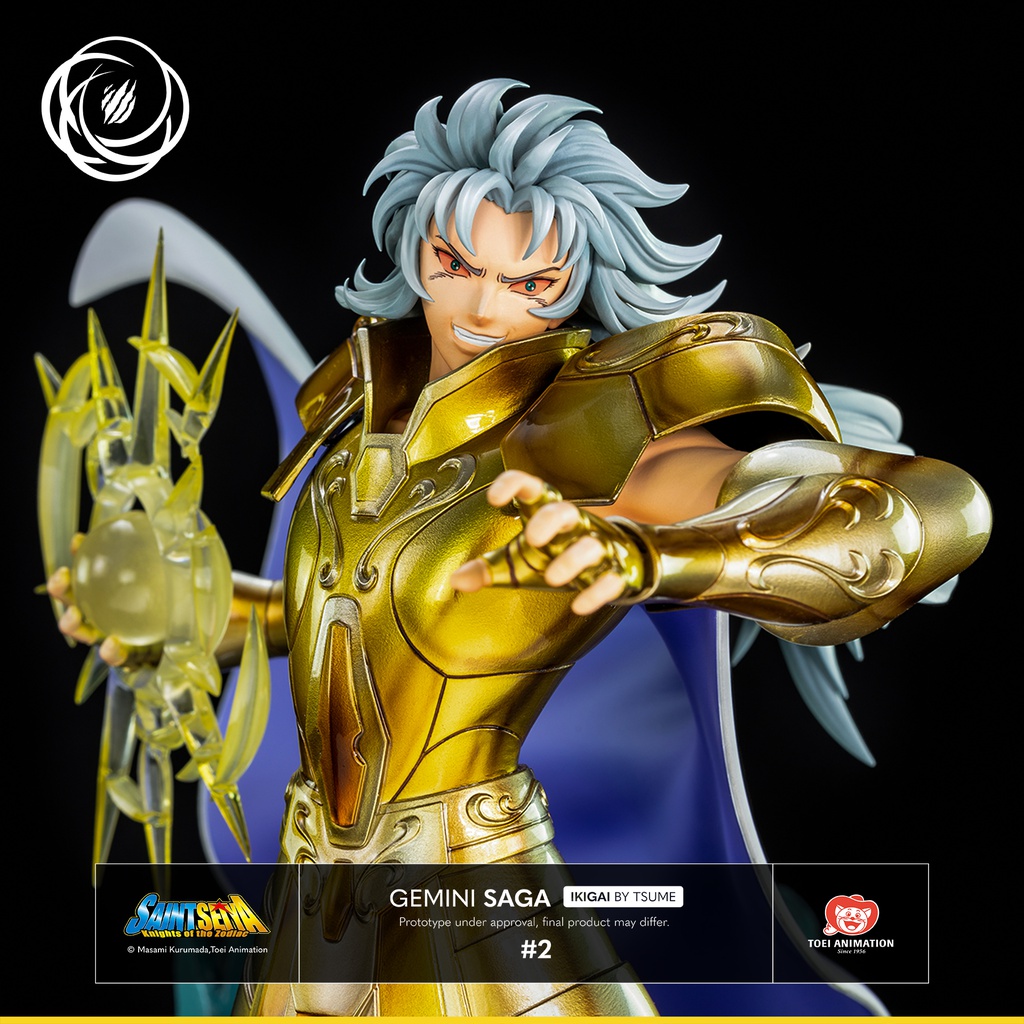 ESTATUA SAINT SEIYA GEMINI SAGA IKIGAI TSUME