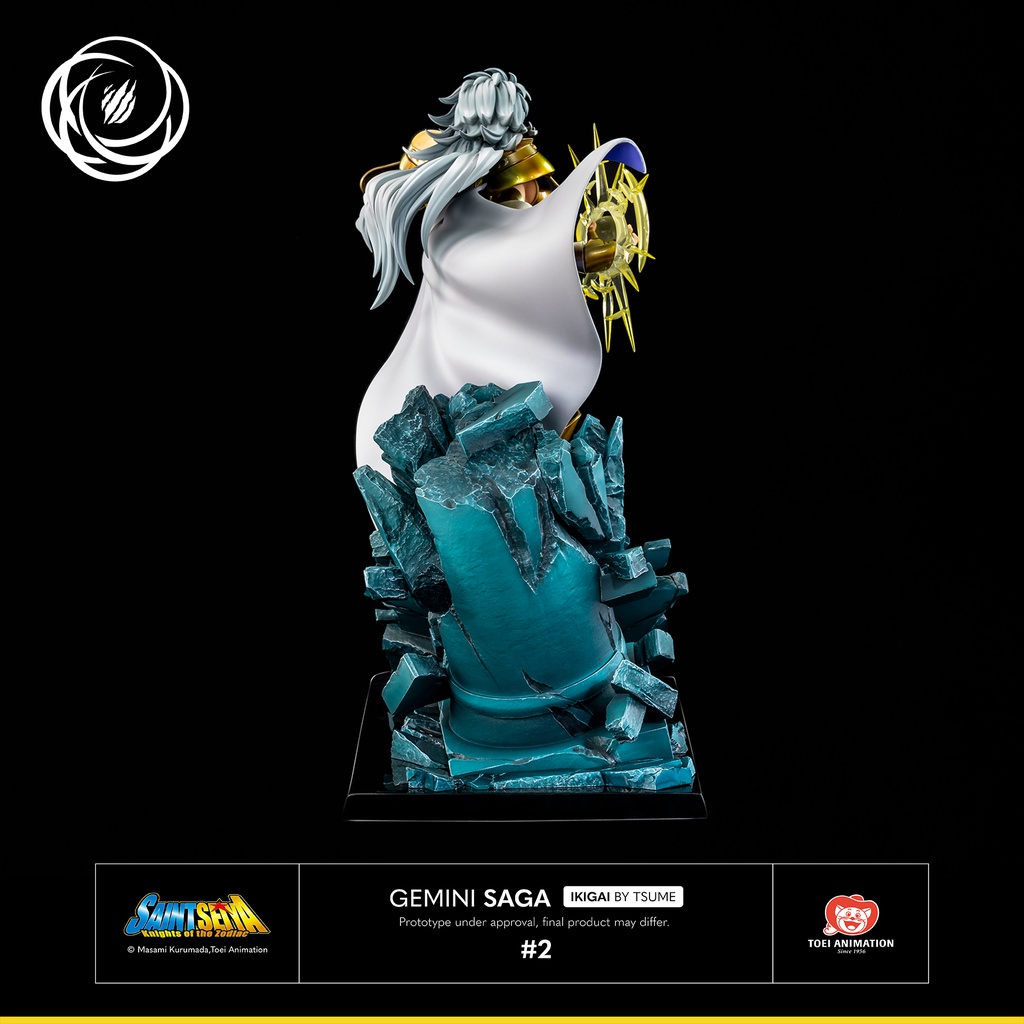 ESTATUA SAINT SEIYA GEMINI SAGA IKIGAI TSUME