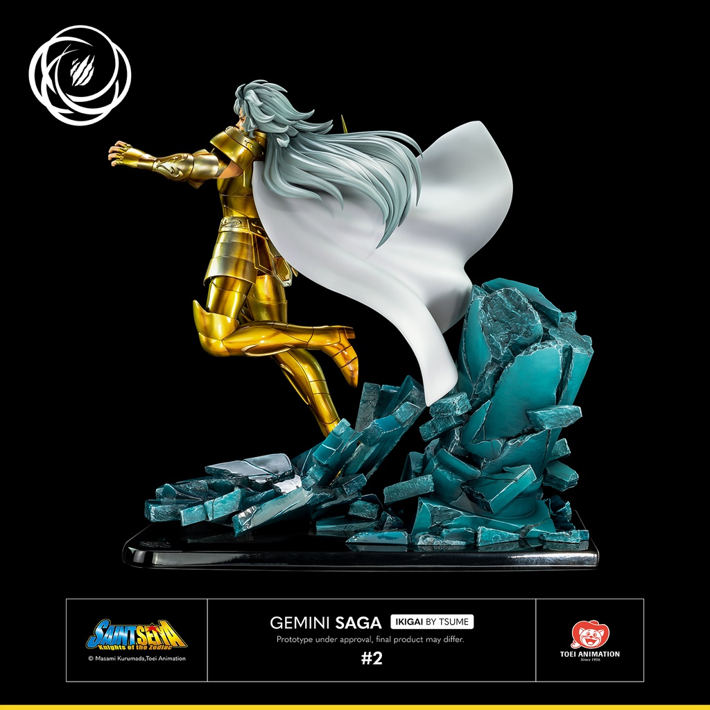 ESTATUA SAINT SEIYA GEMINI SAGA IKIGAI TSUME