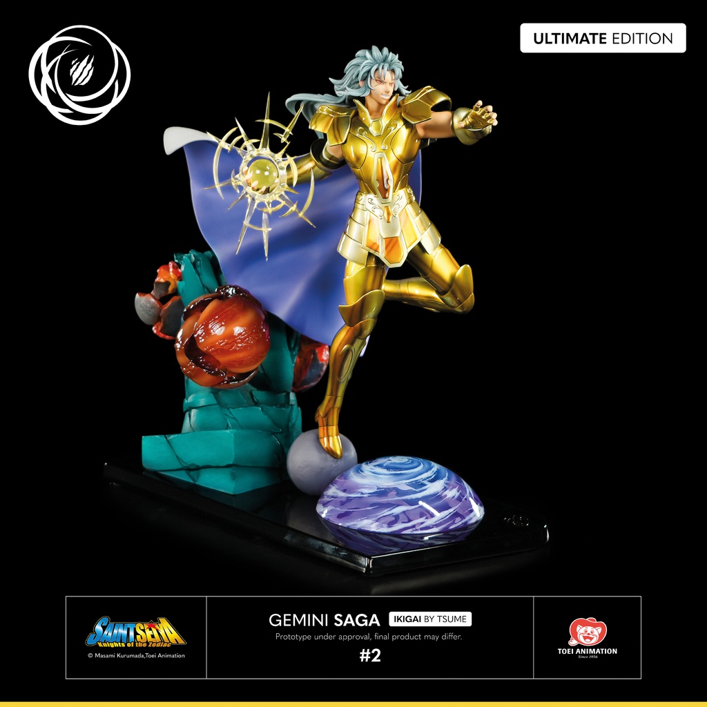 ESTATUA SAINT SEIYA GEMINI SAGA IKIGAI TSUME