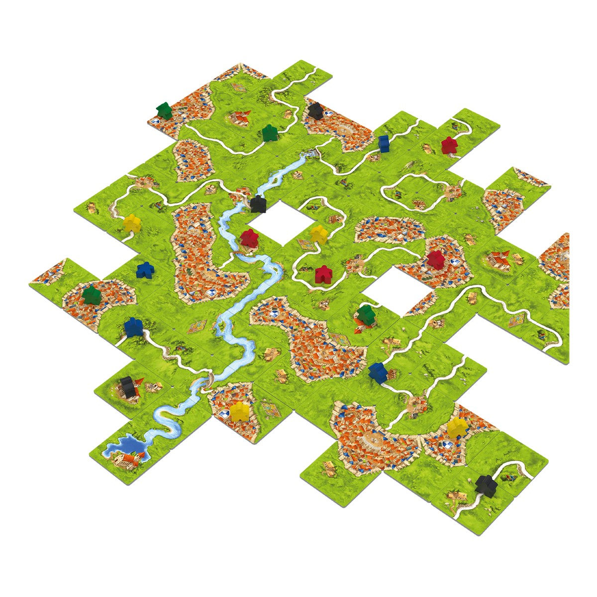 JUEGO DE MESA CARCASSONNE BASICO (2da EDICION) DEVIR