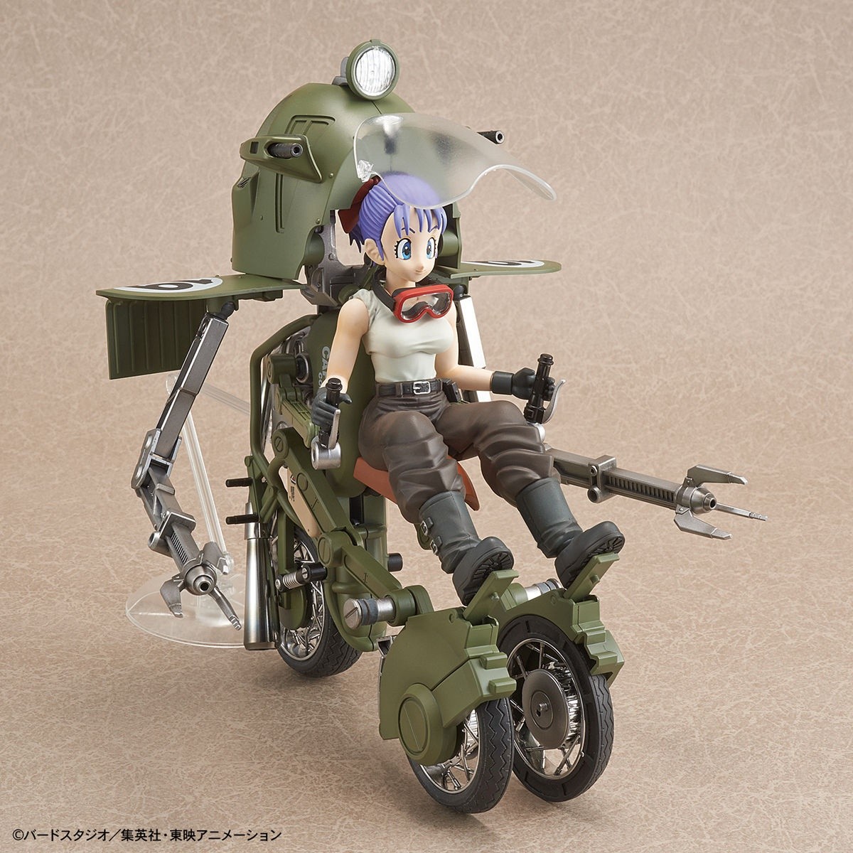 MODEL KIT FIGURE RISE MECHANICS BULMA’S VARIABLE NO.19 MOTORCYCLE BANDAI HOBBY