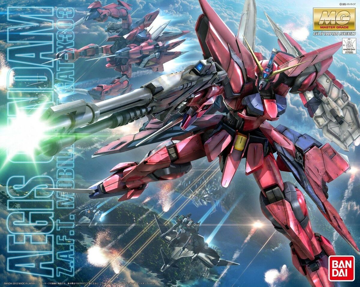 MODEL KIT MG 1/100 AEGIS GUNDAM BANDAI HOBBY