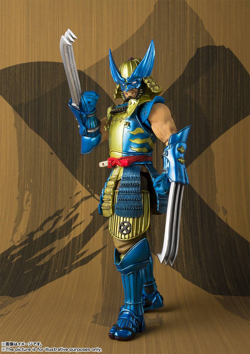 FIGURA ACCION MEISHO MANGA REALIZATION MUHOMONO WOLVERINE TAMASHII NATIONS