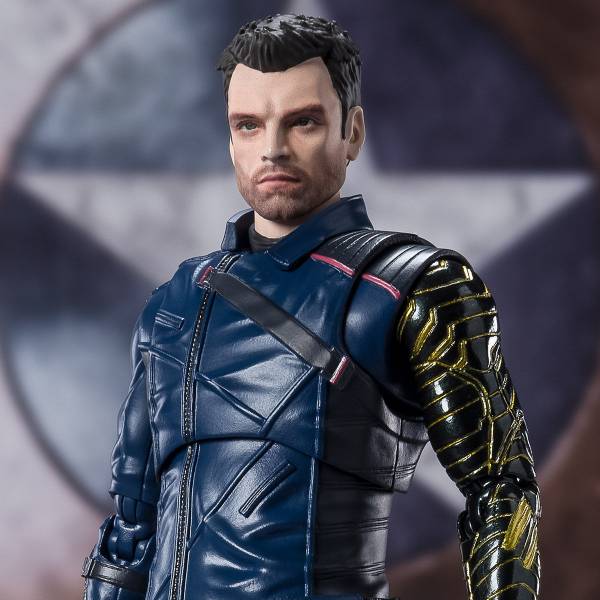 FIGURA ACCION S.H.FIGUARTS BUCKY BARNES THE FALCON AND THE WINTER SOLDIER  TAMASHII NATIONS