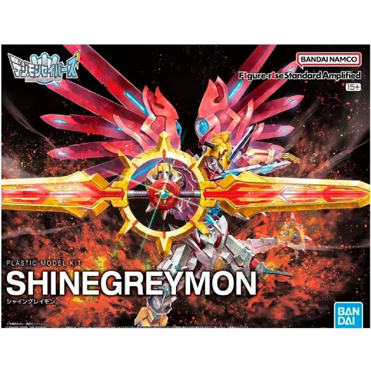 MODEL KIT FIGURE RISE STANDARD AMPLIFIED SHINEGREYMON BANDAI HOBBY