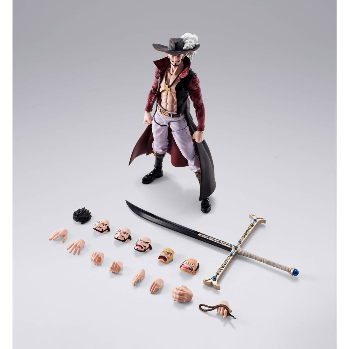S.H.FIGUARTS DRACULE.MIHAWK -HAWKEYE- ONE PIECE TAMASHII NATIONS