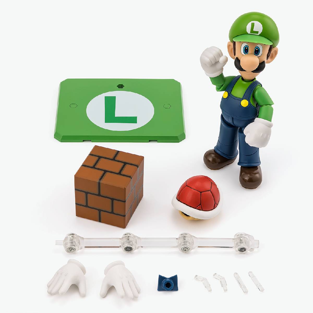 S.H.FIGUARTS LUIGI (SUPER MARIO) TAMASHII NATIONS