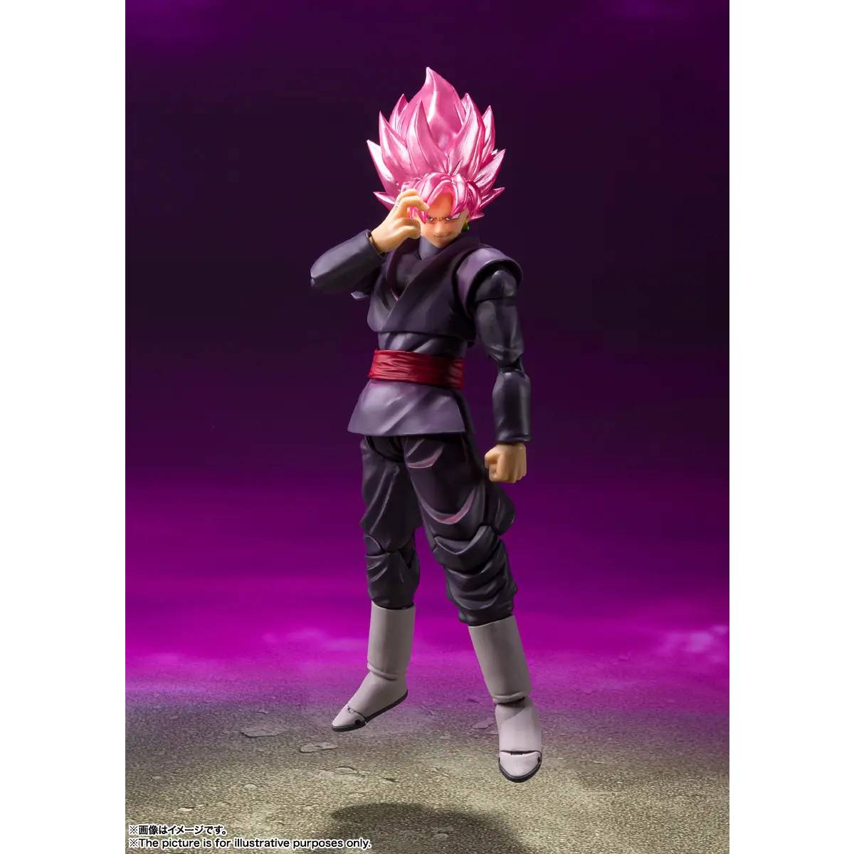 S.H.FIGUARTS GOKU BLACK -SUPER SAIYAN ROSE- REISSUE DRAGON BALL TAMASHII NATIONS