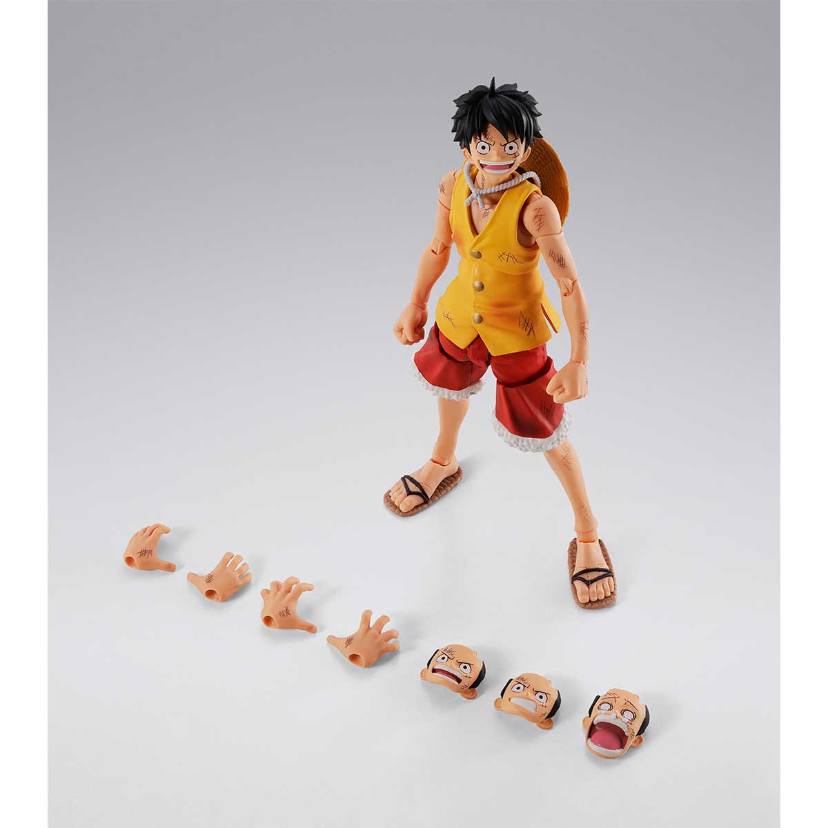 S.H.FIGUARTS MONKEY.D.LUFFY -MARINEFORD- ONE PIECE TAMASHII NATIONS
