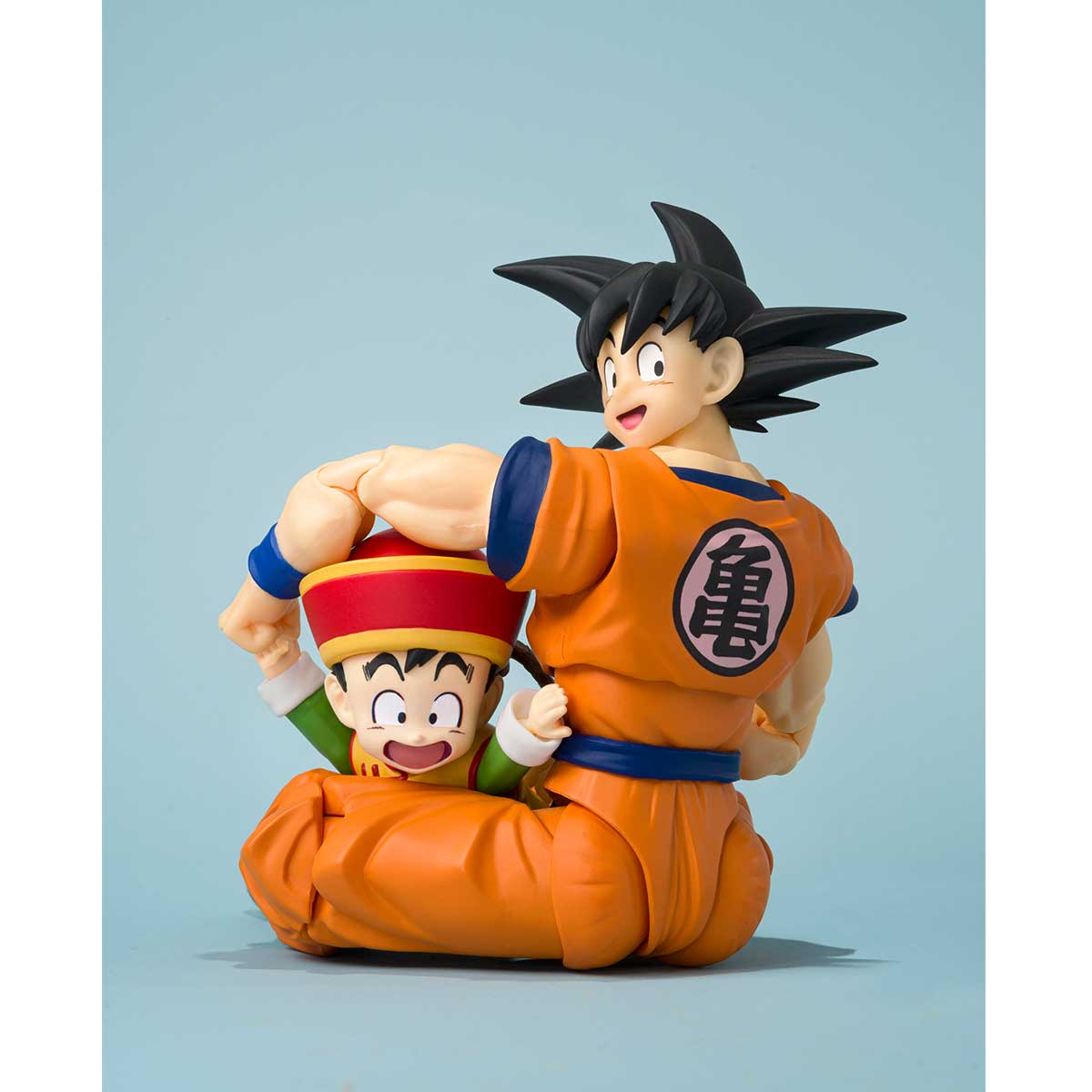S.H.FIGUARTS SON GOKU &amp; SON GOHAN -KID- &amp; KINTOUN DRAGON BALL TAMASHII NATIONS