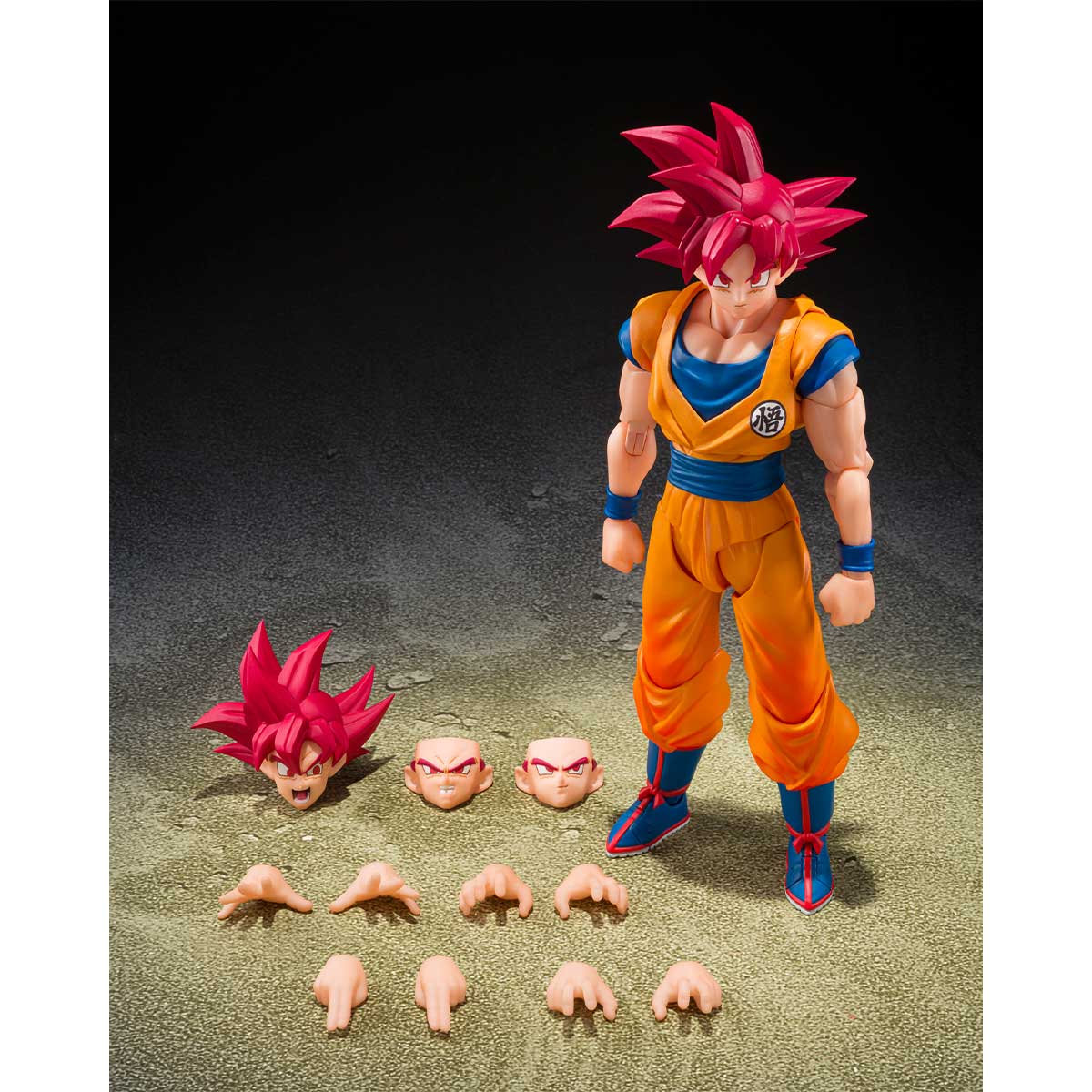 S.H.FIGUARTS SUPER SAIYAN GOD SON GOKU GOD AURA TAMASHII NATIONS