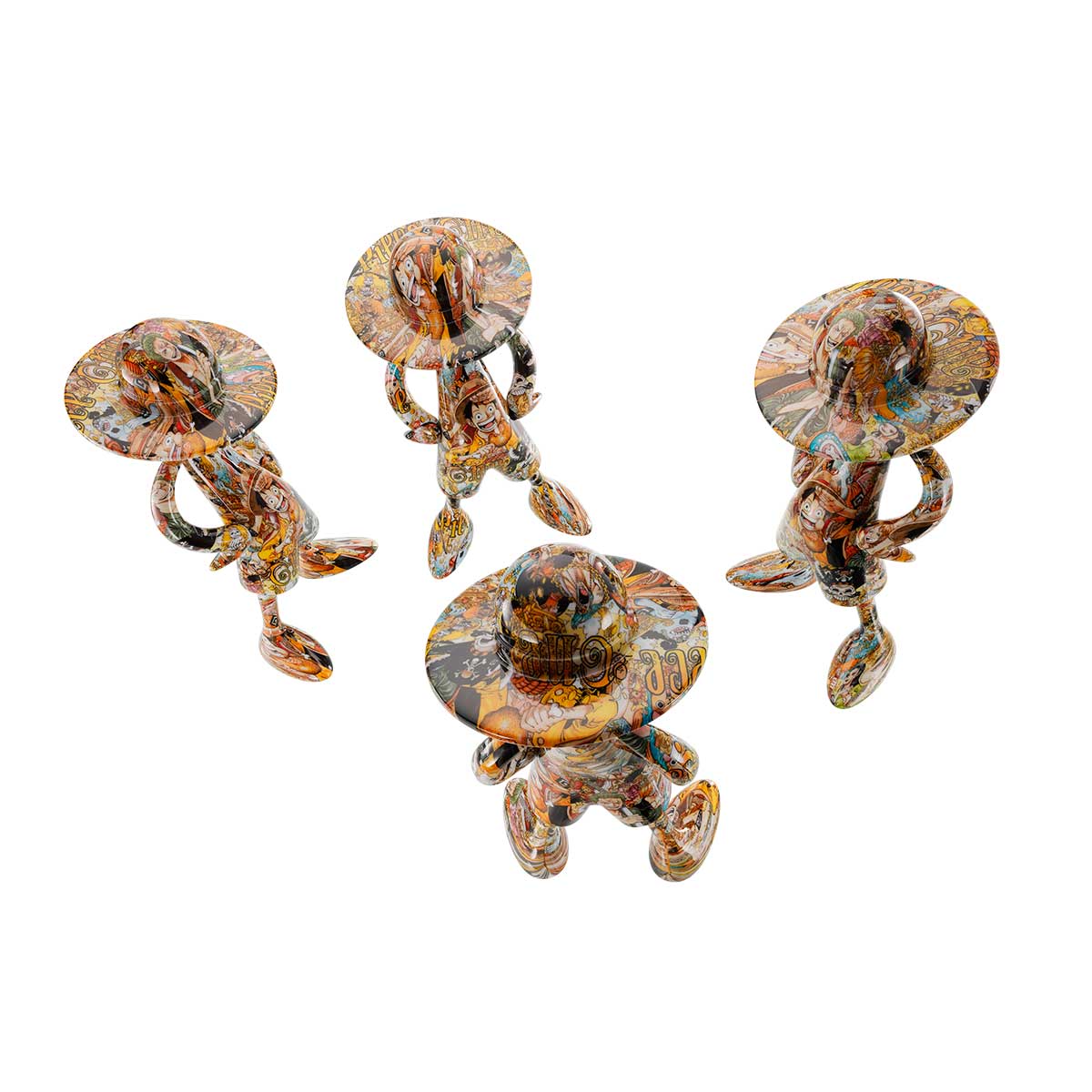 LUFFY'S ARTCANVAS 1/8 -1000LOGS ANNIVERSARY TAMASHII NATIONS