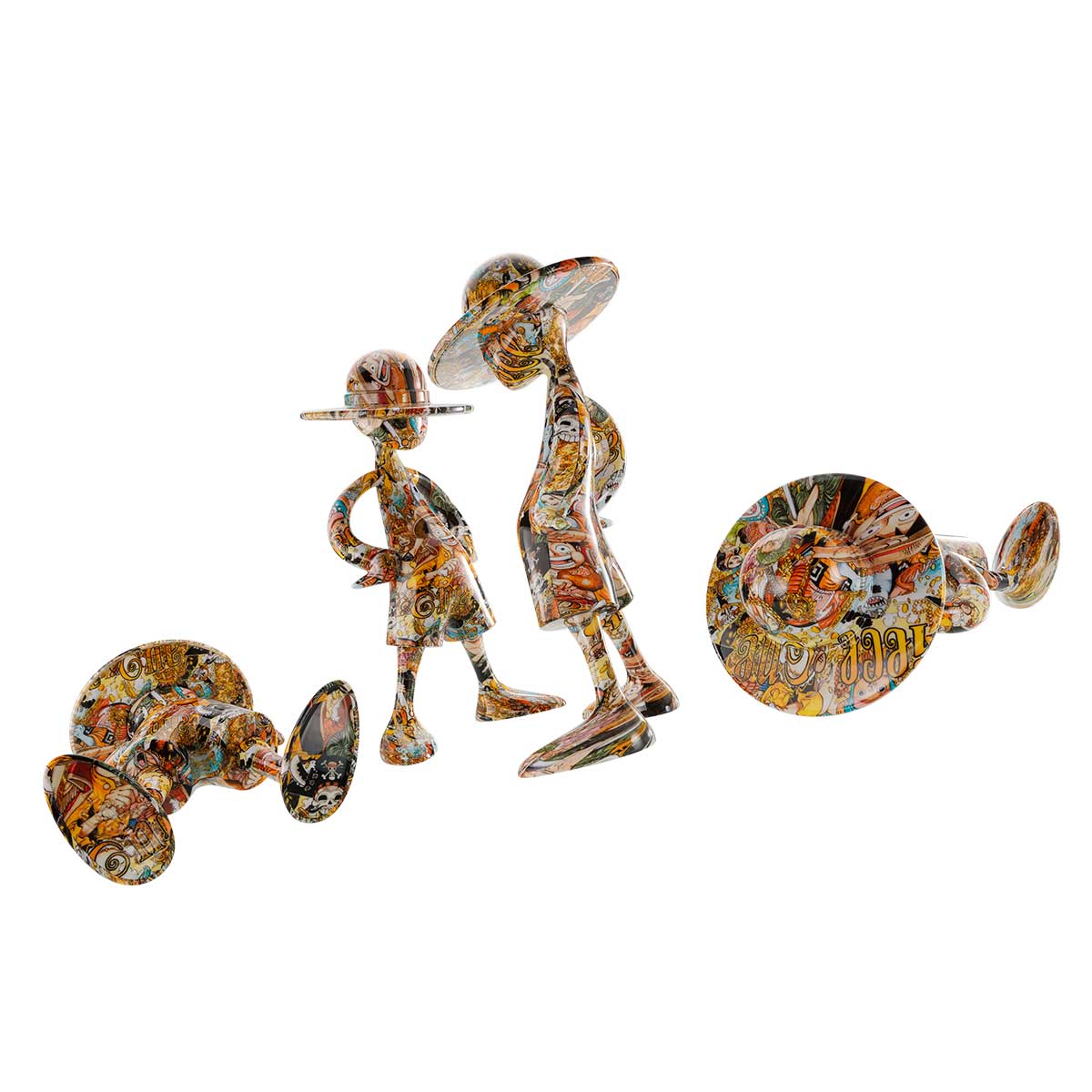 LUFFY'S ARTCANVAS 1/8 -1000LOGS ANNIVERSARY TAMASHII NATIONS