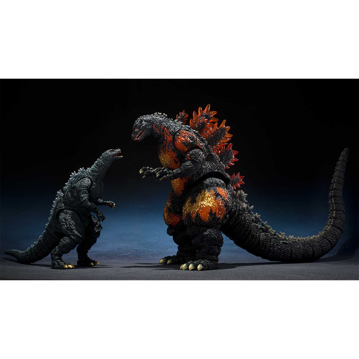 S.H.MONSTERARTS GODZILLA JR. ＆ DESTOROYAH EVOLUTION SET TAMASHII NATIONS