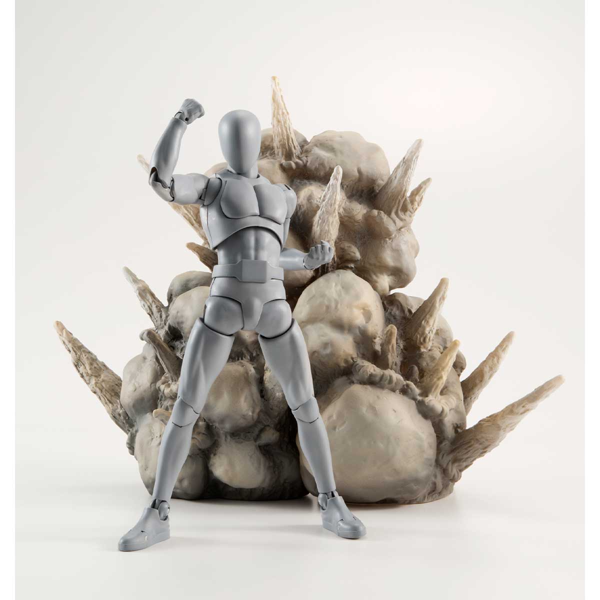 TAMASHII EFFECT EXPLOSION GRAY VER. FOR S.H.FIGUARTS TAMASHII NATIONS