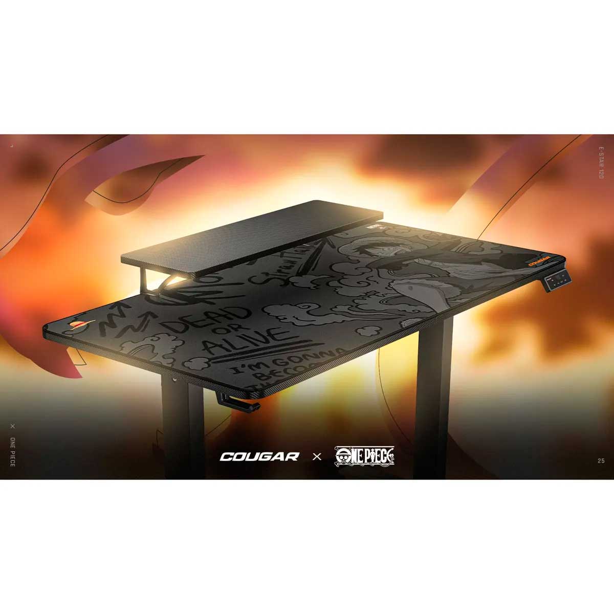 ESCRITORIO E-STAR 120 EDICION LUFFY - BLACK COUGAR