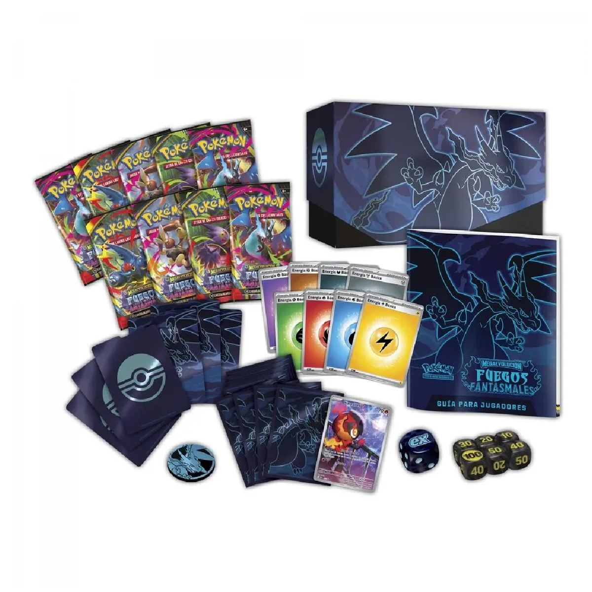 PHANTASMAL FLAMES - ELITE TRAINER BOX ESPAÑOL POKEMON COMPANY